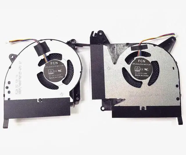 Main image of WRIARICH CPU GPU Dual Cooling Fan Kit for ASUS ROG Strix Scar GL704 GL704GM GL704GV GL704GW G715GV G715GW, DC12V 1A P/N DFSCK22105182D FL2D DFSCK22115181C FL2F