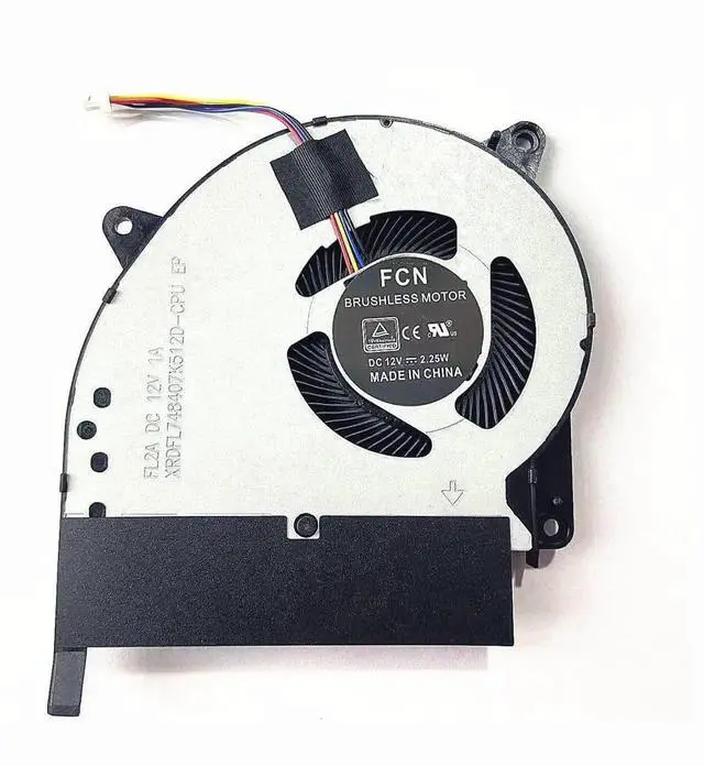 Alt view image 5 of 5 - WRIARICH CPU GPU Dual Cooling Fan Kit for ASUS ROG Strix Scar GL704 GL704GM GL704GV GL704GW G715GV G715GW, DC12V 1A P/N DFSCK22105182D FL2D DFSCK22115181C FL2F
