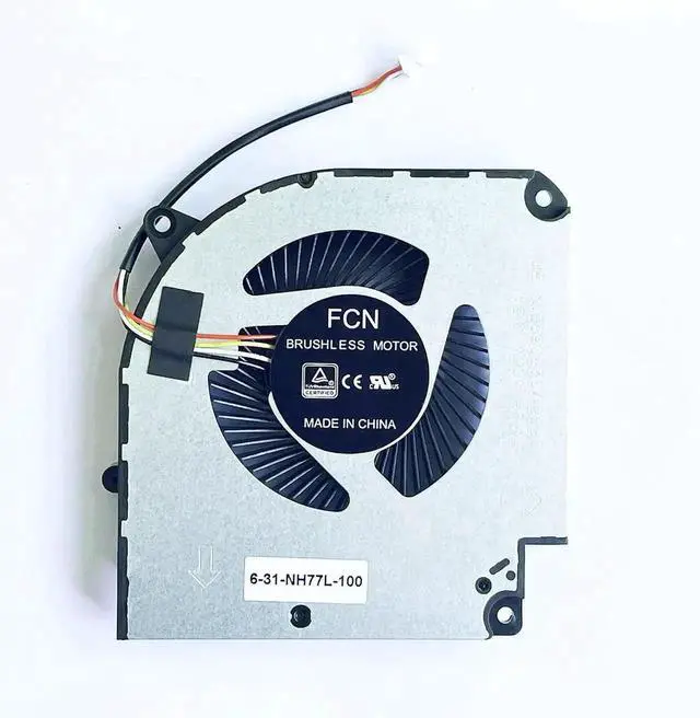 Alt view image 5 of 6 - WRIARICH CPU GPU Dual Cooling Fan Kit for Hasee G7-CT5NA G7-CT7NA Z8-CT7NA Z8-CT7NT Z8-CR7N1, OEM P/N 6-31-NH5C2-100 FLHJ DFS5M325063B1N / 6-31-NH77L-100 FLHF DFS5K221153711