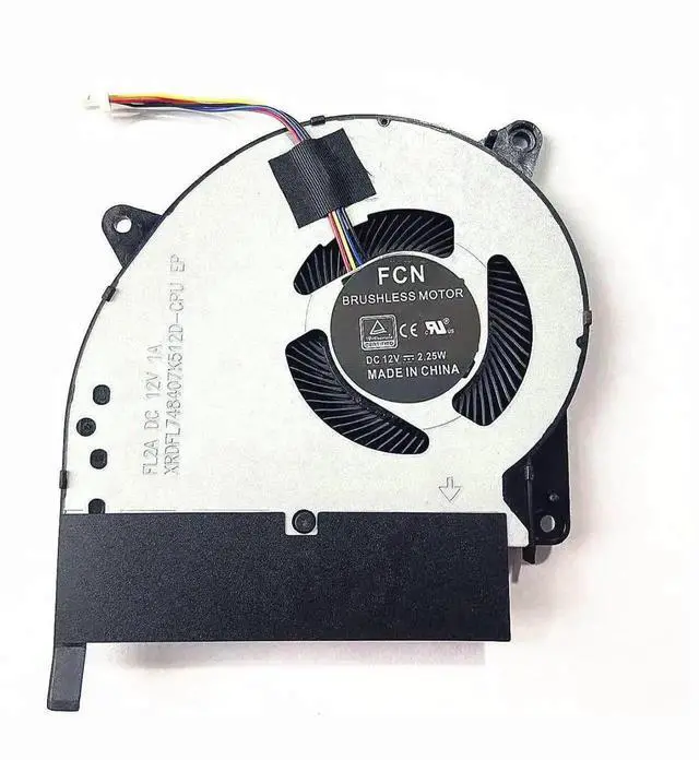 Alt view image 3 of 5 - WRIARICH DC12V 1A CPU GPU Dual Cooling Fan Kit for ASUS ROG Strix Scar GL704 GL704GM GL704GV GL704GW G715GV G715GW, OEM P/N DFSCK22105182D FL2D DFSCK22115181C FL2F