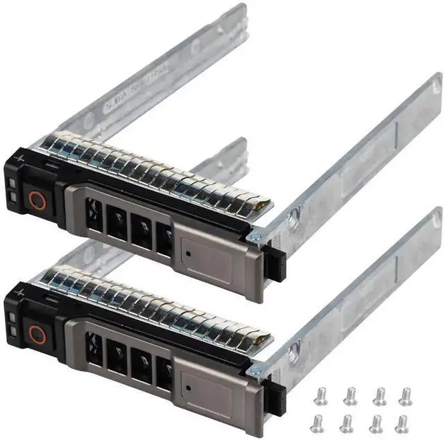 Main image of WRIARICH 2 Pack 2.5" SSD Hard Drive Tray NRX7Y 0NRX7Y Compatible with Dell M-Series Blade & VRTX Servers