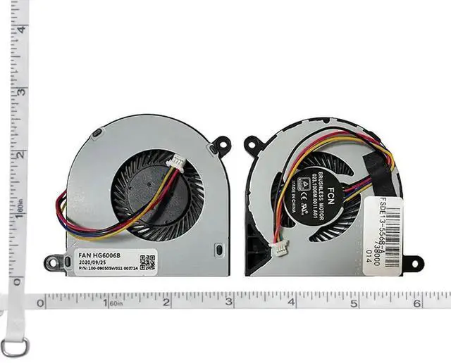 Main image of WRIARICH CPU Cooling Fan Replacement for Dell Inspiron 13 15 2-in-1 5368 5378 5379 5568 5578 7368 7378 7569 7579 Latitude 3379 3390 P58F P69G Convertible Laptop Cooler