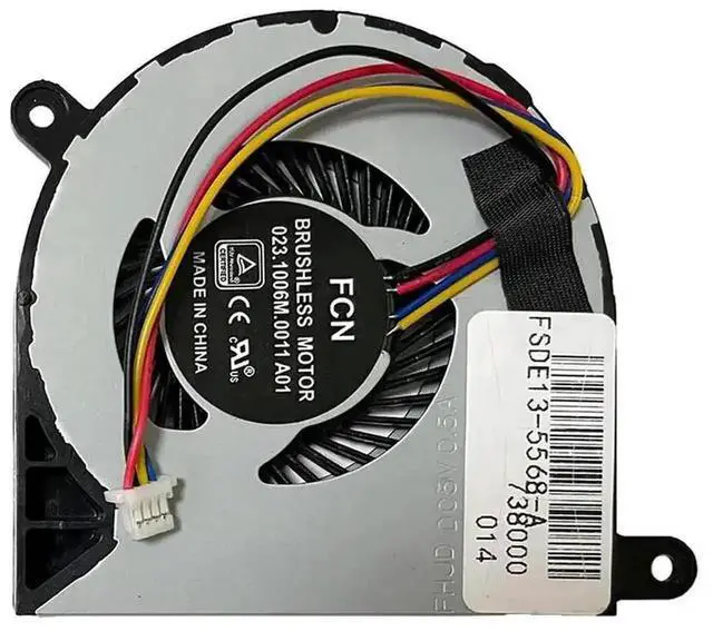 Alt view image 2 of 3 - WRIARICH CPU Cooling Fan Replacement for Dell Inspiron 13 15 2-in-1 5368 5378 5379 5568 5578 7368 7378 7569 7579 Latitude 3379 3390 P58F P69G Convertible Laptop Cooler