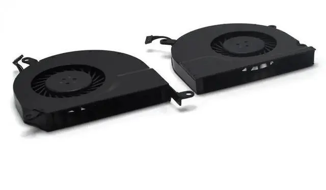 Alt view image 3 of 5 - WRIARICH Left + Right Dual CPU Cooling Fan Set Replacement for MacBook Pro 15 Inch A1286 Late 2008 / Early 2009 / Mid 2010 / Early & Late 2011 / Mid 2012 Unibody Laptop Cooler 4-Pin PWM DC5V