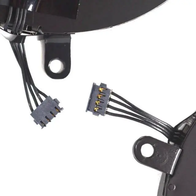 Alt view image 5 of 5 - WRIARICH Left + Right Dual CPU Cooling Fan Set Replacement for MacBook Pro 15 Inch A1286 Late 2008 / Early 2009 / Mid 2010 / Early & Late 2011 / Mid 2012 Unibody Laptop Cooler 4-Pin PWM DC5V