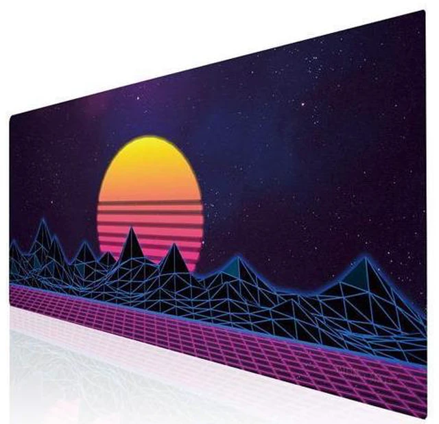 Main image of WRIARICH Large Gaming Mouse Pad, Extended Xxl Desk Pad & Non-Slip Rubber Mat For Mice And Keyboard With Stitched Edges (90X40 Zisesun011)