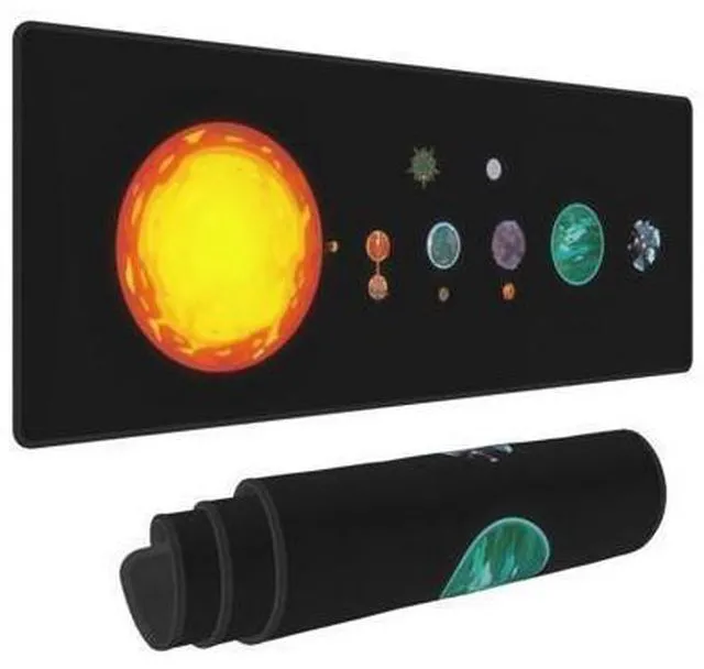 Main image of WRIARICH Outer Wilds XXL Gaming Mouse Pad - 35.4"x15.7" Extra-Large Desk Mat with Non-Slip Base for Full Keyboard and Mouse, Home Office Setup