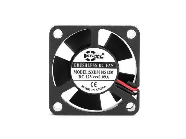 Alt view image 2 of 4 - WRIARICH 5pcs 3010 Cooling-fan 3D Pinter Parts 30x30x10MM 12V 5V 24V 2Pin DC Cooler Small Cooling Fan DIY Reprap For j-head hotend