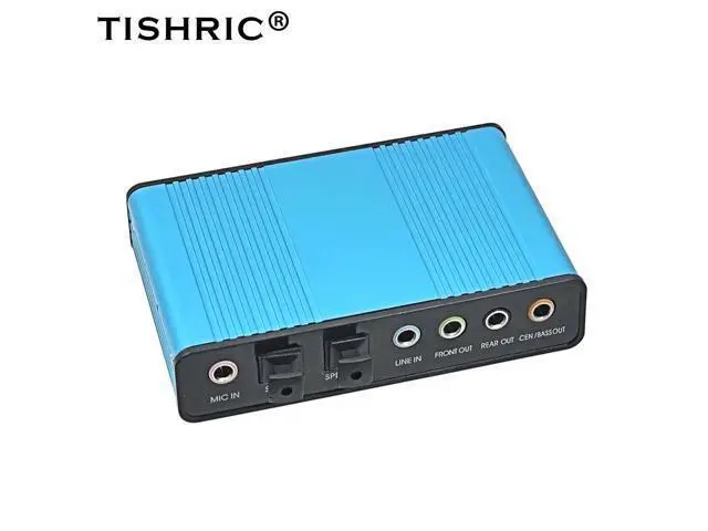 Alt view image 5 of 7 - WRIARICH Professional External USB 5.1 Sound Card to 3.5mm Jack Stereo Mic Line in Spdif Audio Adapter For Mac PC Computer Laptop