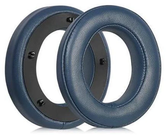 Main image of WRIARICH Replacement Earpads Pillow Ear Pads Foam Ear Cushions for (Navy Blue)