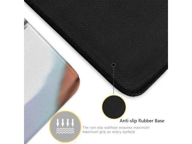 Alt view image 4 of 7 - WRIARICH Anime Mouse Pad Luffygear 5 Extended Gaming Desk Pad with Stitched Edges Large Mouse Mat with Non-Slip Rubber Base for Work & Gaming Office & Home 31.5x15.7 inch
