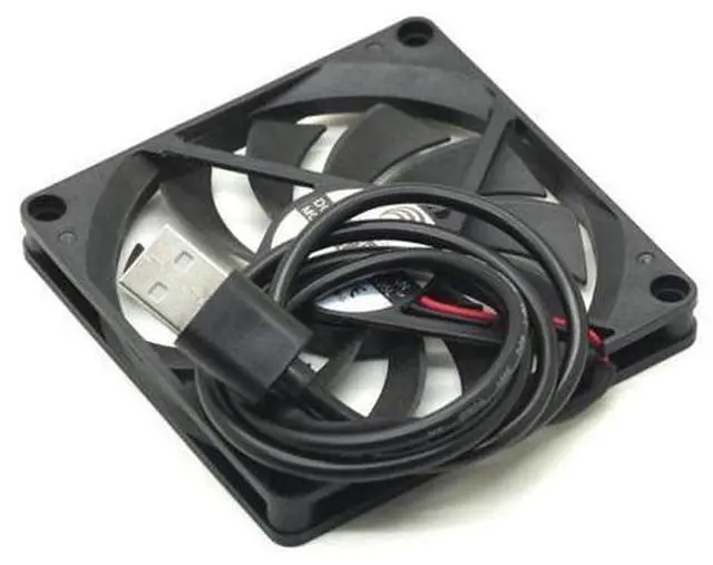 Main image of WRIARICH USB cooling fan 80mm For Power logic power pla08010s05l 5V 0.15A 8cm 8010 USB cooling fan