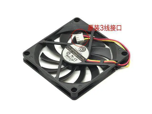 Alt view image 2 of 4 - WRIARICH USB cooling fan 80mm For Power logic power pla08010s05l 5V 0.15A 8cm 8010 USB cooling fan