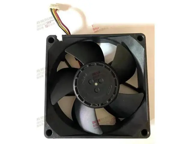 Alt view image 2 of 2 - WRIARICH Cooler Fan for 08025DE-24P-BL 24V 0.35a 3-wire with Detection Inverter Cooling Fan 80*80*25mm