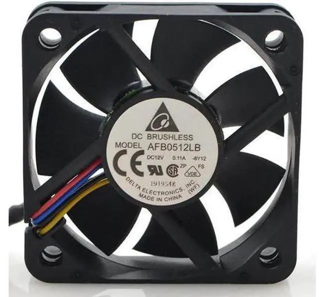 Main image of WRIARICH for delta AFB0512LB 5015 50x50x15mm 50mm fan 12V 0.11A Double ball bearing 4 wire 4pin mute cooling fan