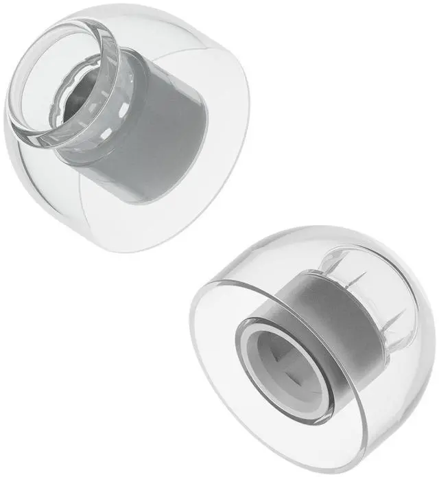 Main image of T-500 Silicone IEM Earphone Ear Tips, High-Frequency Enhance-2 Pairs (L) | Replacement Ear Pads with Patented Air Pressure Balance Structure, Comfortable Fit Eartips Suit for Most In-Ear Earbuds
