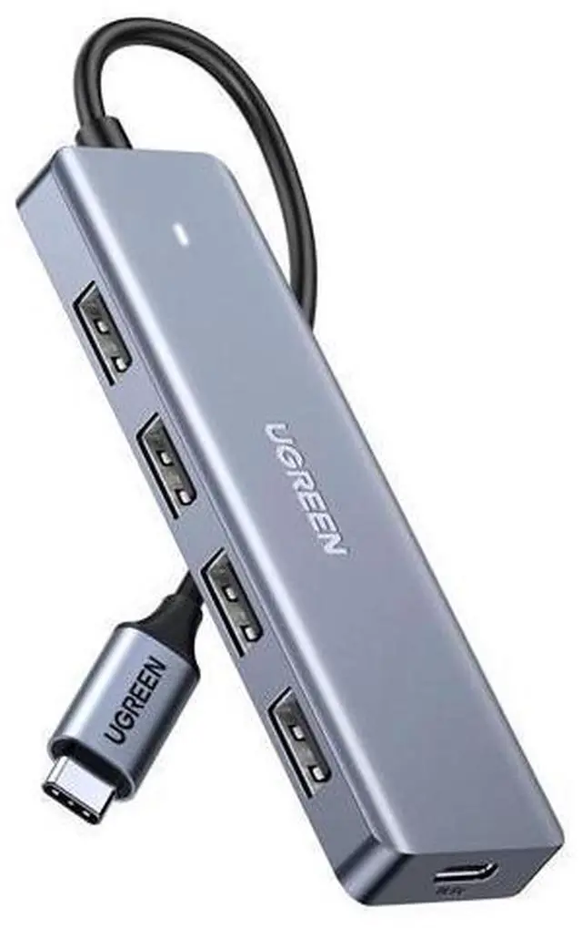 Main image of WRIARICH USB C to USB A Hub with 4 USB 3.0 for Laptop, MacBook Pro/Air, Mac mini M4, iMac, iPad Pro, Chromebook, Dell XPS, Galaxy S23, and More, 0.5FT