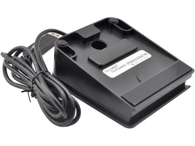Alt view image 4 of 7 - WRIARICH USB Foot Pedal Mechanical Switch Control One Key Program Computer Keyboard Mouse String Game Macro MIDI Cotroller Action HID (Single Pedal)