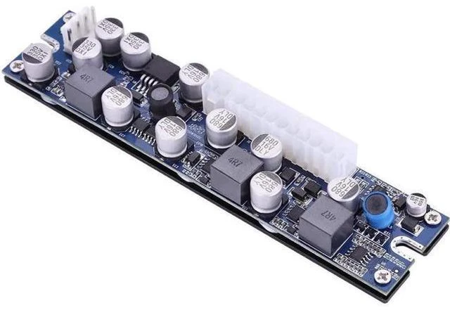 Main image of WRIARICH Aatraay Power SFX Power Supply 16×9×4 Ld - 200W 19V Dc Input Pin Power Module Dc - ATX Power Supply Dc 24Pin ATX to 12V Aux for Computer