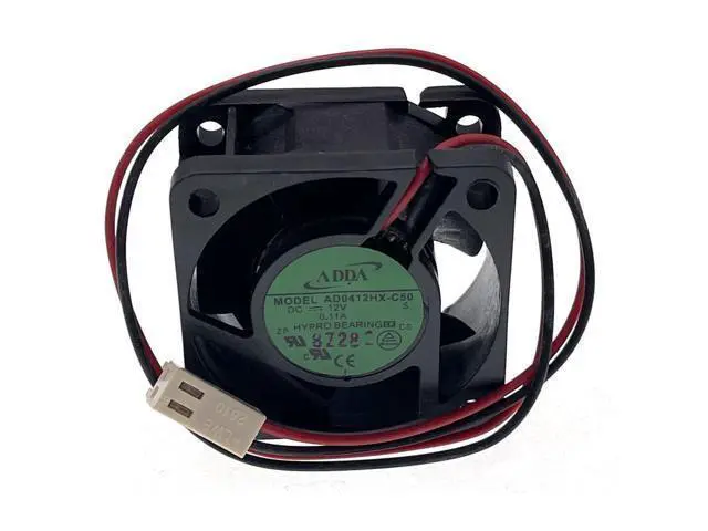 Alt view image 2 of 4 - WRIARICH 40mm Fan FOR ADDA AD0412HX-C50 40*40*20mm 4cm 4020 12V 0.11A 7200RPM 1U Server Inverter Cooling Fan