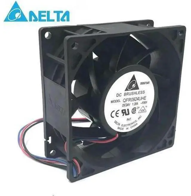 Main image of WRIARICH FOR for 9cm QFR0924UHE 9238 92*92*38mm DC 24v 1.2A 3wire Cooling fan 8300RPM 131.76CFM