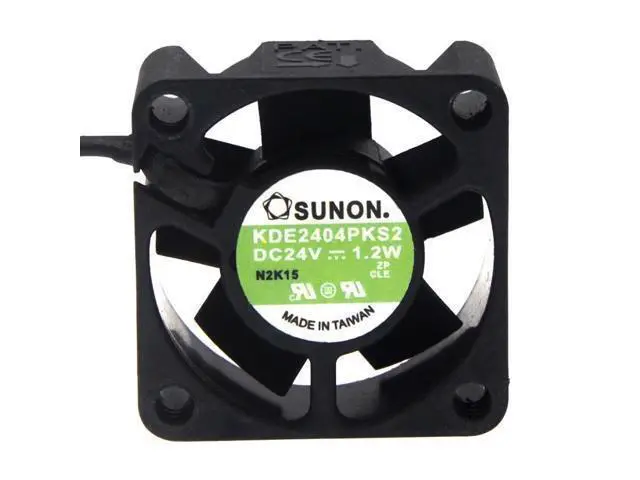 Alt view image 2 of 4 - WRIARICH For Sunon KDE2404PKS2 24V 1.2W 4CM 4020 2 wire Magnetic bearing HYPRO cooling fan