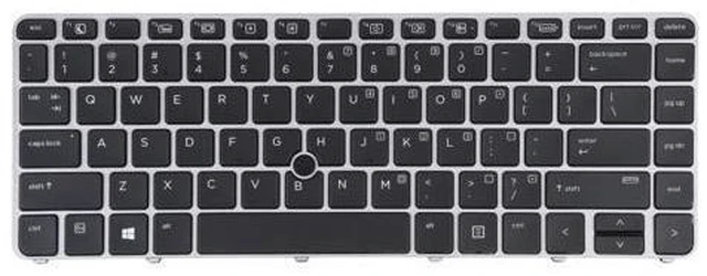 Main image of WRIARICH For HP EliteBook 840 G3 US Version Keyboard with Backlight and Pointing(Silver)