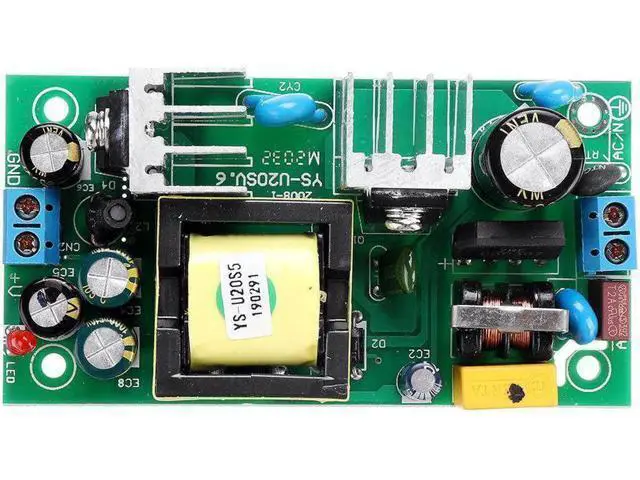Alt view image 2 of 7 - WRIARICH 220V Two-way Power Supply Automatic Switcher 10A Dual Power Supply Two in One Out Power Failure Transfer Switch Module Board