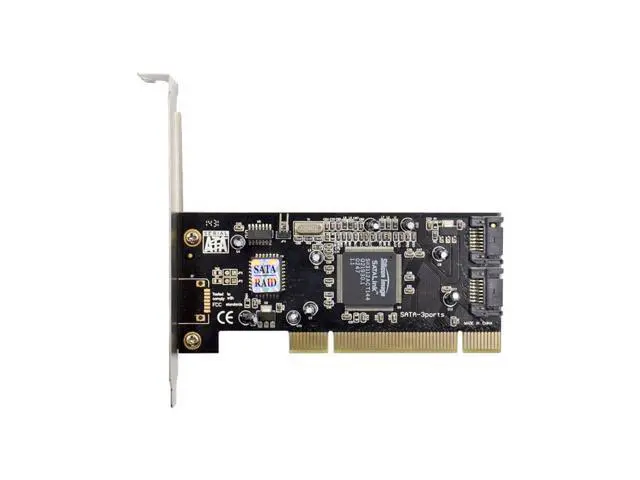 Alt view image 2 of 6 - WRIARICH PCI To 2 Port SATA RAID Controller Card Sil3112 chipset SATA PCI Serial ATA Host Controller Card