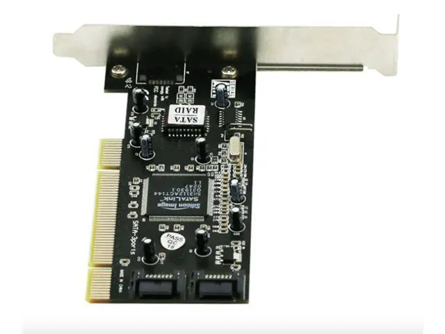 Alt view image 4 of 6 - WRIARICH PCI To 2 Port SATA RAID Controller Card Sil3112 chipset SATA PCI Serial ATA Host Controller Card