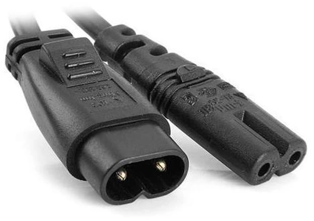 Main image of WRIARICH IEC 60320 C8 Plug to C7 Receptacle Male to Female Extension Power Supply Main Adapter Cable 30cm