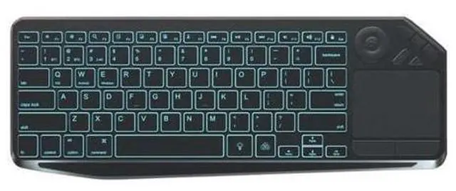 Main image of WRIARICH 2.4G Wireless Bluetooth Dual Mode Connection TV Keyboard with Touchpad Media Control Multimedia Rechargeable 7Color Backlit Keyboard for Computer, Smart TV, Desktop, Laptop, iPad, Tablet