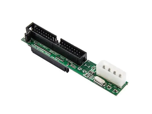 Alt view image 2 of 3 - WRIARICH 2Pcs 2.5 Sata to 3.5 Inch IDE Card Sata to IDE Adapter Converter Male 40 Pin Port for ATA 133 100 HDD CD DVD Serial