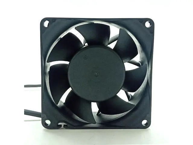 Alt view image 2 of 3 - WRIARICH AB8038H12-F 80mm High Speed Air Flow CFM Powerful DC 12V Cooling Fan,for Miner PC Case Cabinets