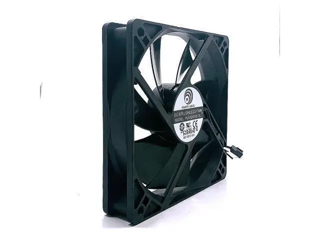 Alt view image 4 of 4 - WRIARICH Mute Silent 120mm Computer PC Cooling Fan,120X120X25mm 12CM PLA12025S12L 12025 DC 12V 0.12A CPU Cooler