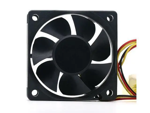 Alt view image 3 of 6 - WRIARICH 60mm Mute Quiet Cooling Fan 6cm KDE1206PTV3 12V 0.7W 6025 60X60X25mm Magnetic Bearing Cooler