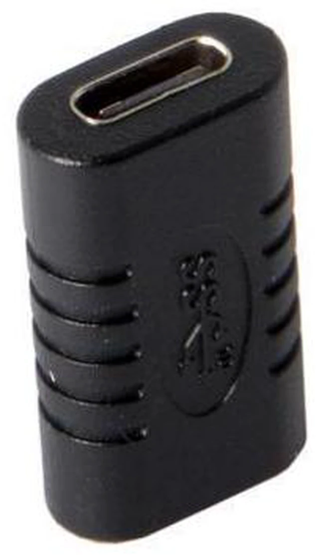 Main image of WRIARICH USB 3.1 Type-C USB-C 24Pin Female to Female Extension Adapter for Laptop & Cell Phone