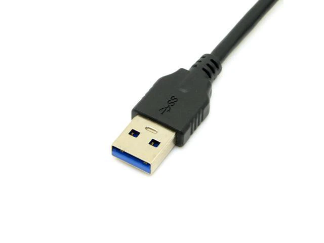 Alt view image 2 of 5 - WRIARICH Reversible Design USB 3.0 3.1 Type C Male Connector to Standard Type A Male Data Cable