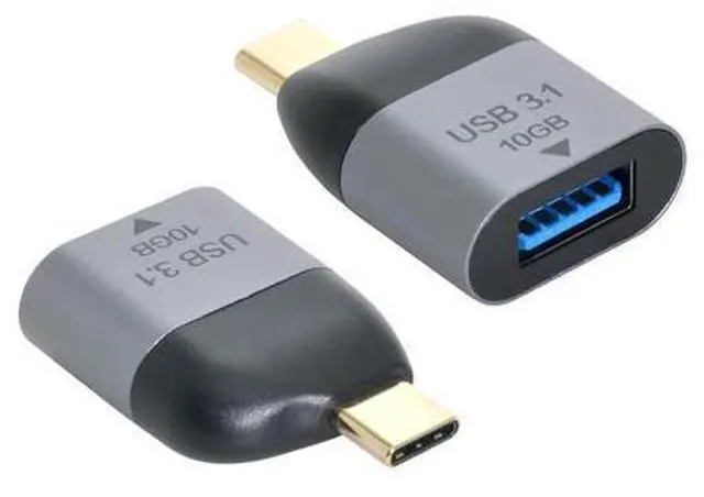 Main image of WRIARICH USB-C OTG Adapter USB 3.0 Type A Female to Type C USB 3.1 Male Host OTG Data 10Gbps Adapter for Laptop & Phone