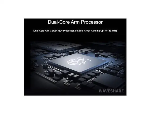 Alt view image 3 of 7 - WRIARICH RP2040-Plus Mini Board with Pre-Soldered Header Pico-Like MCU Board Based on Raspberry Pi RP2040 Chip,Dual-core Arm Cortex M0+ Processor,USB-C Connector,4MB Flash,Higher Current DC-DC Chip