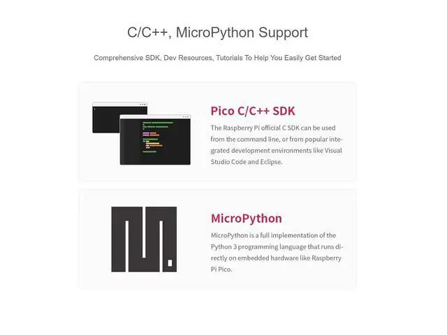 Alt view image 4 of 7 - WRIARICH RP2040-Plus Mini Board with Pre-Soldered Header Pico-Like MCU Board Based on Raspberry Pi RP2040 Chip,Dual-core Arm Cortex M0+ Processor,USB-C Connector,4MB Flash,Higher Current DC-DC Chip