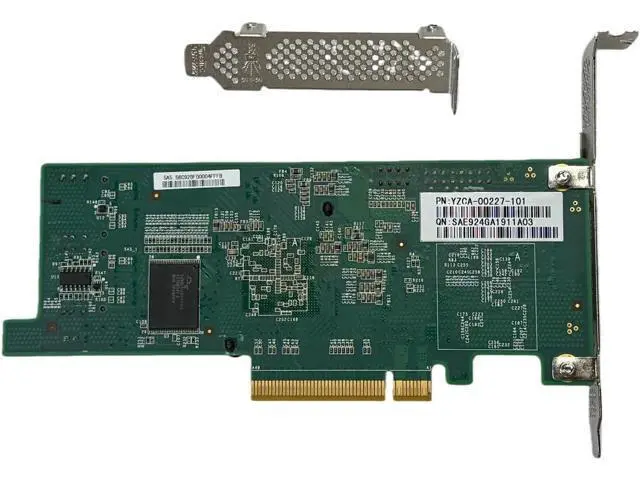 Alt view image 2 of 4 - WRIARICH 9207-8i YZCA-00227 6Gbps SAS2308 HBA LSI FW:P20 IT Mode ZFS FreeNAS unRAID Adapter