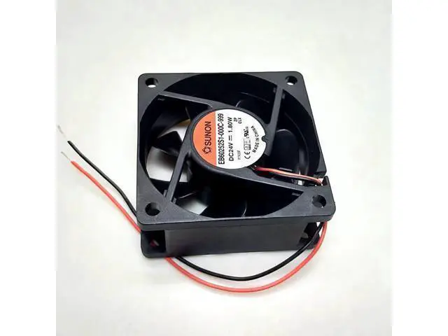 Alt view image 2 of 4 - WRIARICH EB60252S1-000C-999 For Sunon 6025 24V inverter coolingfan 6cm magnetic suspension mute fan