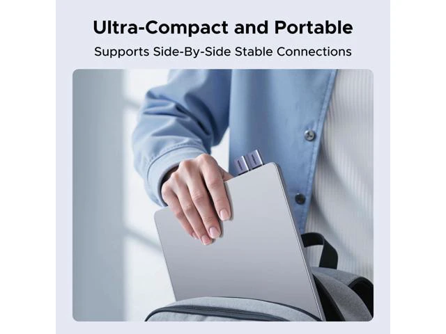 Alt view image 7 of 7 - WRIARICH USB to USB C Adapter & USB C to USB Adapter Combo 4-Pack, 10Gbps Type C USBC Adapter Compatible with MacBook, iPhone 17/16/15, iPad, Samsung Galaxy, Apple Watch