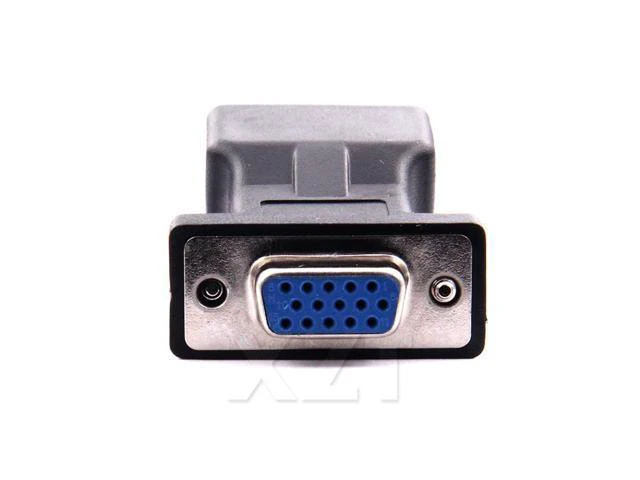 Alt view image 2 of 6 - WRIARICH 10pcs/Lot Hot Selling VGA Extender Male To Lan Cat5 Cat5e RJ45 Ethernet Female Adapter RJ45 to VGA adpater