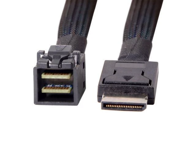 Alt view image 3 of 7 - WRIARICH OCuLink PCIe PCI-Express SFF-8611 4i to SFF-8643 SSD Data Active Cable 50cm