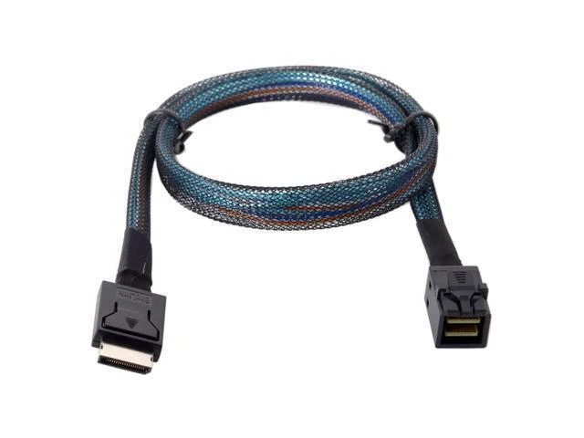 Alt view image 4 of 7 - WRIARICH OCuLink PCIe PCI-Express SFF-8611 4i to SFF-8643 SSD Data Active Cable 50cm