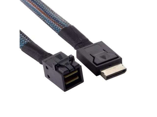 Alt view image 7 of 7 - WRIARICH OCuLink PCIe PCI-Express SFF-8611 4i to SFF-8643 SSD Data Active Cable 50cm