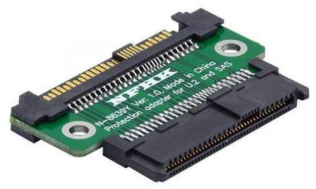 Main image of WRIARICH U.2 U2 SFF-8639 NVME PCIe 4.0 SSD Adapter Male to Female Extension 68pin PCI Express PCBA