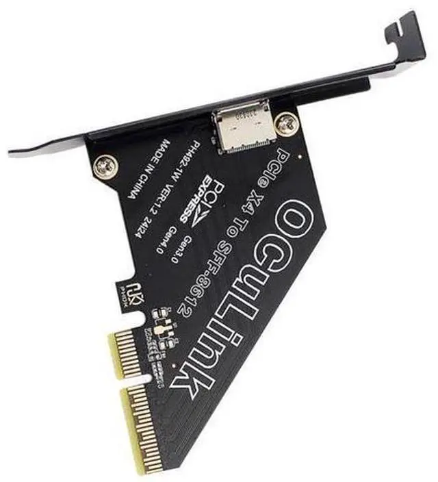 Main image of WRIARICH Adapter PCI-Express 4.0 PCIE 4X to Oculink SFF-8612 SFF-8611 Host Card for U.2 SSD eGPU External Graphics Card Dock